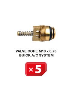 Ventiel kern M10 x 0.75 voor Buick Airco systemen (5 st.)
