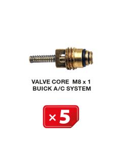 Ventiel kern M8 x 1 voor Buick Airco systemen (5 st.)