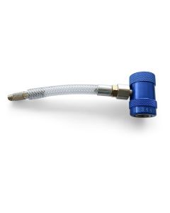 Adapter zum Einbringen von Lecksuchfarbstoff in Klimaanlagen mit R1234yf Kältemittel
