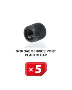 Airco Service Poort Plastic Kapje  3/16 SAE (5 st.)