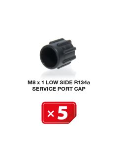 Airco Service Poort Kapje M 8 x 1 Lagedruk zijde R134a (5 st.)