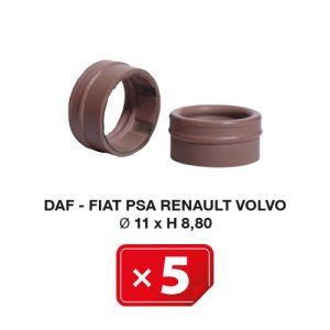 Klimaanlage Spezialdichtung Daf-Fiat-PSA-Renault-Volvo  11xH 8,80 (5 St.)