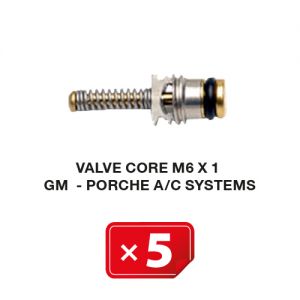 Ventileinsatz M6 x 1 für GM-Porsche Klimaanlagen (5 St.) TORALIN