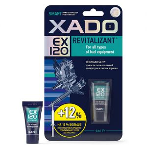 XADO REVITALIZANT® EX120 für alle Typen von Kraftstoffeinspritzanlagen und -systemen, Tube 9 ml