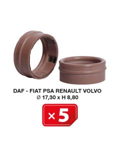 Klimaanlage Spezialdichtung Daf-Fiat-PSA-Renault-Volvo  17,30xH 8,80 (5 St.)