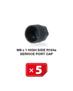 Verschlusskappe M8 x 1 Hochdruckseite R134a (5 St.)