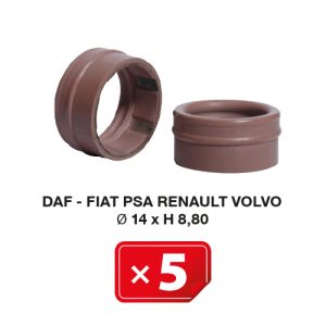 Klimaanlage Spezialdichtung Daf-Fiat-PSA-Renault-Volvo 14xH 8,80 (5 St.) Klimaanlage Spezialdichtung Daf-Fiat-PSA-Renault-Volvo 14xH 8,80 (5 St.)