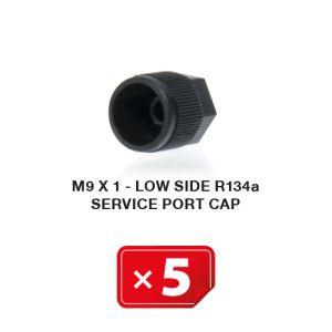 Verschlusskappe M9 x 1 Niederdruckseite R134a (5 St.) Verschlusskappe M9 x 1 Niederdruckseite R134a (5 St.)