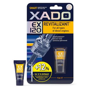 XADO REVITALIZANT® EX120 für Dieselmotoren, Tube 9 ml XADO REVITALIZANT® EX120 für Dieselmotoren, Tube 9 ml